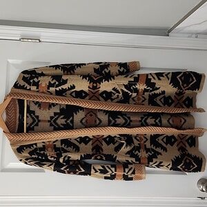 Southwest style cardigan Women's M